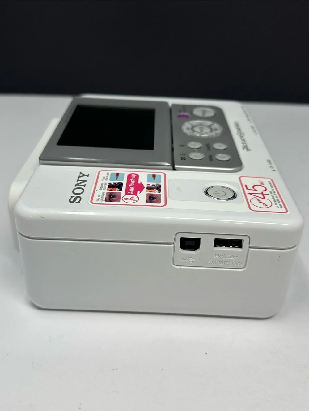 Sony DPP-FP90 Digital Picture Station W/ Paper Tray, Manual, and Disk White O0